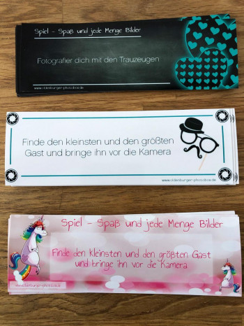 Photobox Aufgabenkarten