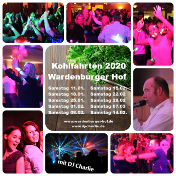 Gemeinschaftskohlfahrten 2020 mit DJ Charlie