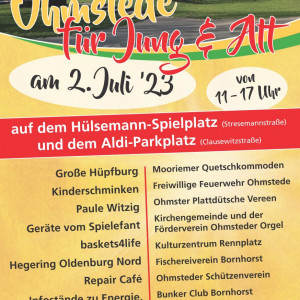 Musik und Moderation auf dem Ohmsteder Bürgerfest mit DJ Charlie