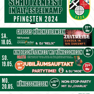 Es startet wieder die Schützenfest Saison 2024 ...