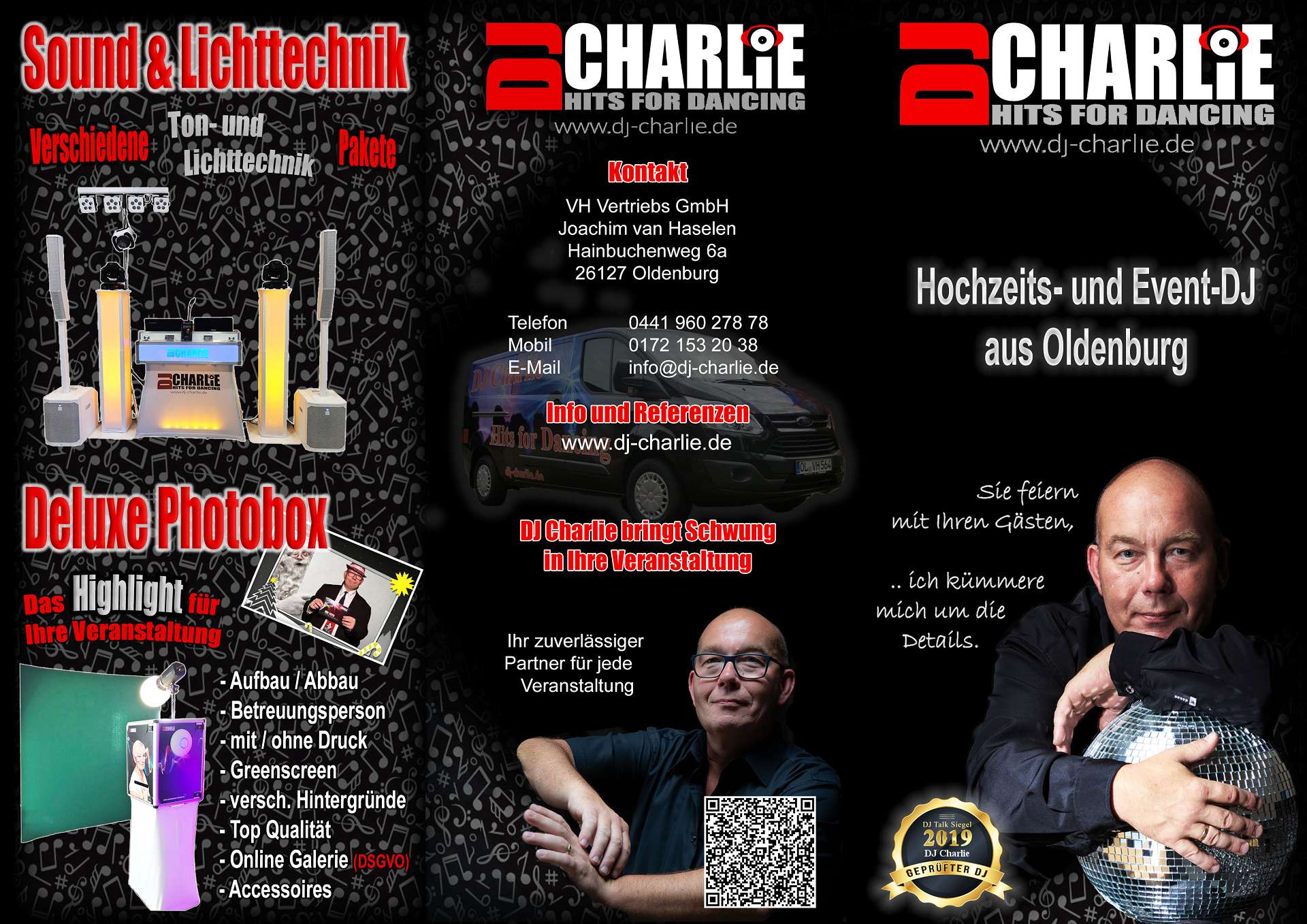 Flyer von DJ Charlie